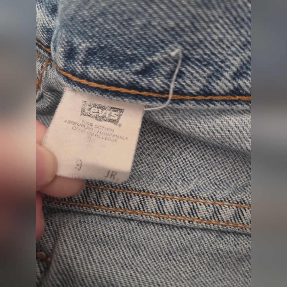 Vintage Levi's Denim Cut Off Jean Shorts - Picture 4 of 5